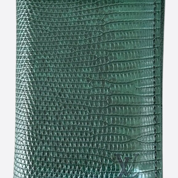 Louis Vuitton Green Crocodile Pocket Organizer - Picture 1 of 4